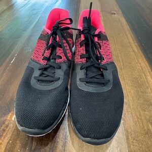 Reebok ZPrint Run Womens Running Shoes Black Pink CN2265 Size 6
